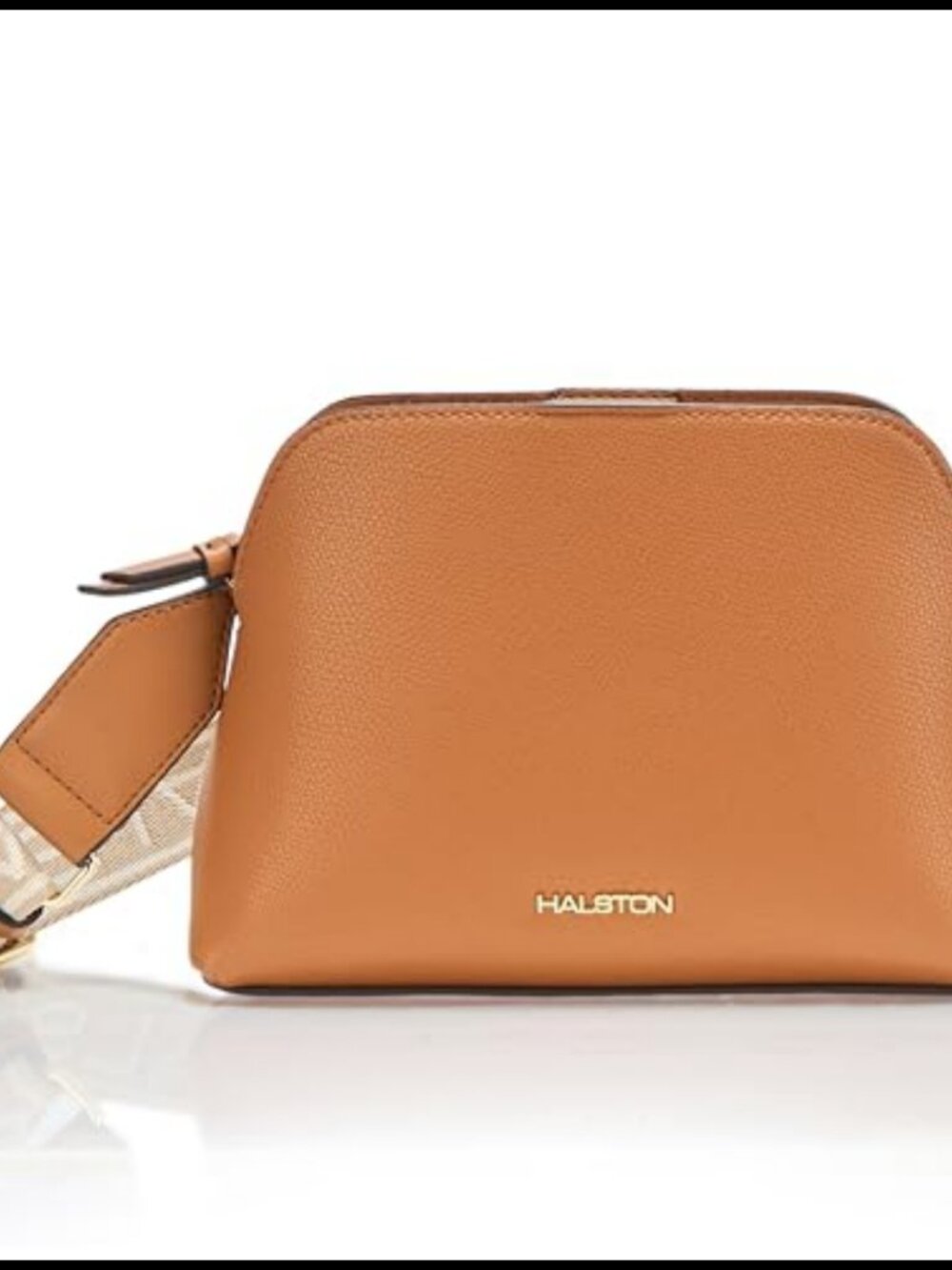 Women's Embossed Pebble Top Zip Crossbody Bag Satchel Purse